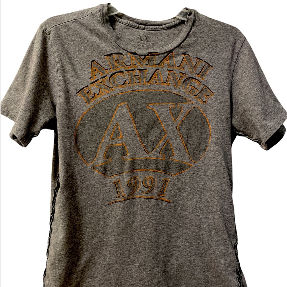 Vintage Armani Exchange Logo T Shirts size M
